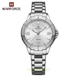 นาฬิกา Naviforce รุ่น NF5022 SIL สีเงิน ของแท้ รับประกันศูนย์ 1 ปี ส่งพร้อมกล่อง และใบรับประกันศูนย์ ราคาถูกที่สุด