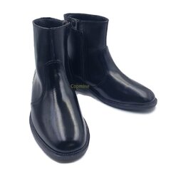 รองเท้าฮาฟ 6 นิ้ว ทำจากหนังวัวแท้ ซิปเดียว ยี่ห้อ Copmine สำหรับรองเท้าตำรวจ รองเท้าทหาร เหมาะสำหรับงานราชพิธี