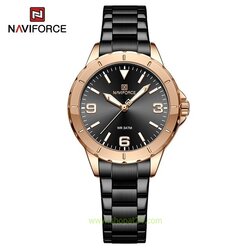 นาฬิกา Naviforce รุ่น NF5022 BK สีดำ ของแท้ รับประกันศูนย์ 1 ปี ส่งพร้อมกล่อง และใบรับประกันศูนย์ ราคาถูกที่สุด