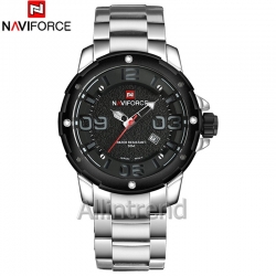 นาฬิกา Naviforce รุ่น NF9078 BK สีเงิน หน้าดำ ของแท้ รับประกันศูนย์ 1 ปี ส่งพร้อมกล่อง และใบรับประกันศูนย์ ราคาถูกที่สุด