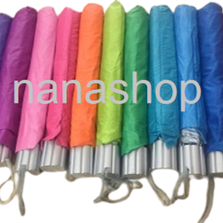 ร่มพับ 2 ตอน เกรดสำเร็จรูป ร่มกันยูวี พร้อมส่ง มีทั้งแบบคละสีและสีล้วน