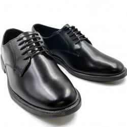 รองเท้าตำรวจ 5 รูร้อยเชือก รองเท้านักเรียน รองเท้าข้าราชการ รองเท้าคัทชู ยี่ห้อ Copmine หนัง PU อย่างดี คุณภาพเยี่ยม