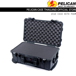 PELICAN 1510 CASE WITH FOAM - BLACK