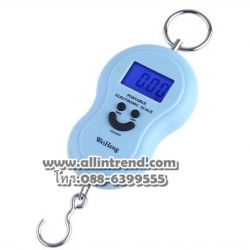 เครื่องชั่งน้ำหนักดิจิตอลแบบพกพา สีฟ้า