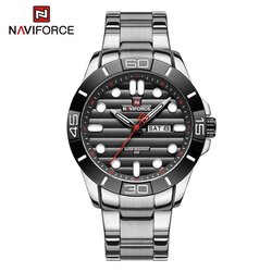 นาฬิกา Naviforce รุ่น NF9198 BK สีดำ ของแท้ รับประกันศูนย์ 1 ปี ส่งพร้อมกล่อง และใบรับประกันศูนย์ ราคาถูกที่สุด