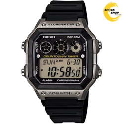 CASIO นาฬิกาข้อมือ รุ่น AE-1300WH-8A วัสดุเรซิ่น คาสิโอ