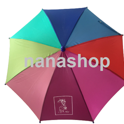 ร่มตอนเดียว16นิ้ว ร่มเด็ก เกรดงานไทย ร่มไนล่อน สีรุ้ง และสลับสี ร่มตกแต่ง พร้อมส่ง
