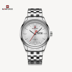 นาฬิกา Naviforce รุ่น NF9203 SIL สีเงิน ของแท้ รับประกันศูนย์ 1 ปี ส่งพร้อมกล่อง และใบรับประกันศูนย์ ราคาถูกที่สุด
