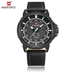 นาฬิกา Naviforce รุ่น NF9083 Black นาฬิกาข้อมือสุภาพบุรุษ สีดำ ของแท้ รับประกันศูนย์ 1 ปี ส่งพร้อมกล่อง และใบรับประกันศูนย์ ราคาถูกที่สุด