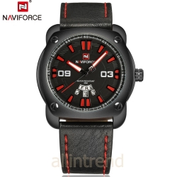 นาฬิกา Naviforce รุ่น NF9096 สีแดง/ดำ ของแท้ รับประกันศูนย์ 1 ปี ส่งพร้อมกล่อง และใบรับประกันศูนย์ ราคาถูกที่สุด