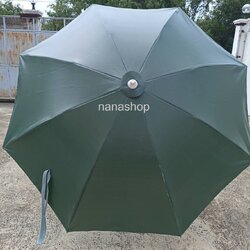ร่มสนาม 45 นิ้ว ร่มผ้าใบ ร่มขายของ ร่มใหญ่ ร่มทรงกลม 8 ก้าน รุ่นมีไม่มีชายระบาย เนื้อผ้าใบคูนิล่อน