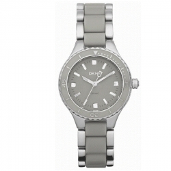 นาฬิกา DKNY รุ่น NY8501 นาฬิกาข้อมือสุภาพสตรี สายเซรามิกสีเทา