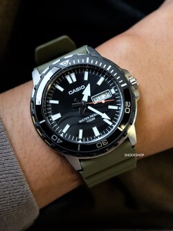 นาฬิกาผู้ชาย Casio รุ่น MTD-125-3AV คาสิโอ