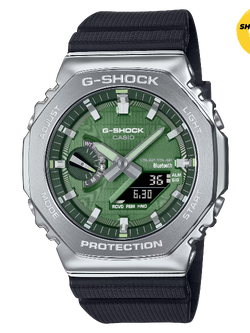 Casio G-Shock นาฬิกาข้อมือ รุ่น GBM-2100A-1A3 ซีรีส์ 2100 G-STEEL จีช็อค
