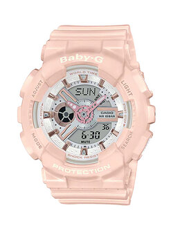นาฬิกาผู้หญิง Casio BABY-G รุ่น BA-110RG-4A ซีรีส์ BA-110 เบบี้จี