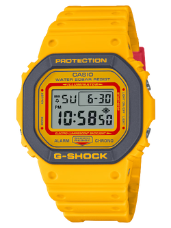 นาฬิกาผู้ชาย Casio G-Shock รุ่น DW-5610Y-9 ซีรีส์ 5600 จีช็อค