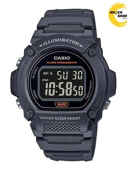 CASIO นาฬิกาข้อมือ รุ่น W-219H-8BV คาสิโอ