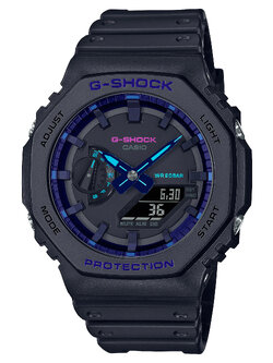 นาฬิกาผู้ชาย G-Shock รุ่น GA-2100VB-1A ซีรีส์ VIRTUAL BLUE จีซ็อค