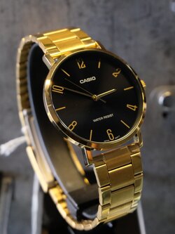 นาฬิกาผู้ชาย Casio รุ่น MTP-VT01G-1B2 คาสิโอ