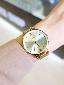 นาฬิกาผู้หญิง Casio รุ่น LTP-VT01G-9B คาสิโอ