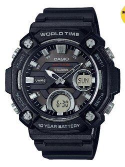 CASIO นาฬิกาผู้ชาย รุ่น AEQ-120W-1AV คาสิโอ