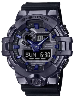 Casio G-Shock นาฬิกาผู้ชาย รุ่น GM-700P-6A ซีรีส์ 700 จีช็อค G-STEEL