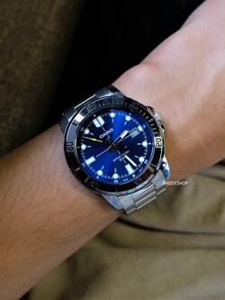 นาฬิกาผู้ชาย Casio รุ่น MTP-VD01D-2E คาสิโอ