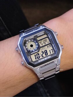 นาฬิกาผู้ชาย Casio รุ่น AE-1200WHD-1AV คาสิโอ