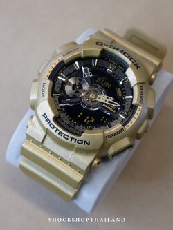 Casio G-Shock นาฬิกาผู้ชาย มือสอง ของแท้ รุ่น GA-110GD-9B ซีรีส์ GA-110 จีช็อค