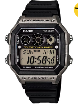 CASIO นาฬิกาข้อมือ รุ่น AE-1300WH-8A วัสดุเรซิ่น คาสิโอ