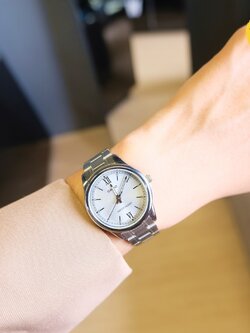 นาฬิกาผู้หญิง Casio Dress อะนาล็อก รุ่น LTP-V005D-2B3 คาสิโอ