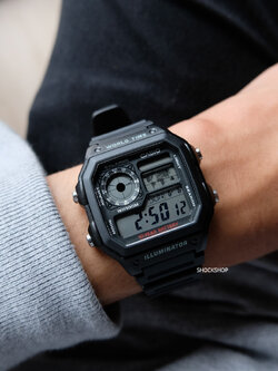 นาฬิกาผู้ชาย Casio รุ่น AE-1200WH-1A คาสิโอ