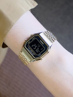 นาฬิกาผู้หญิง Casio รุ่น LA680WGA-1B คาสิโอ