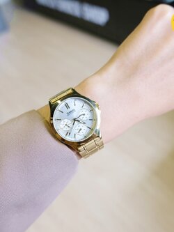 นาฬิกาผู้หญิง Casio รุ่น LTP-V300G-7A คาสิโอ