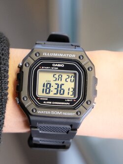 นาฬิกาข้อมือ Casio รุ่น W-218H-1AV คาสิโอ