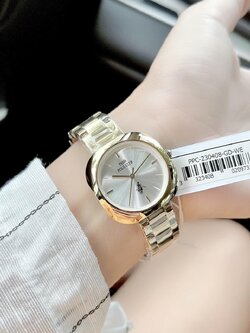 Paris Polo Club นาฬิกาข้อมือผู้หญิง รุ่น PPC-230408-GD-WE โปโล