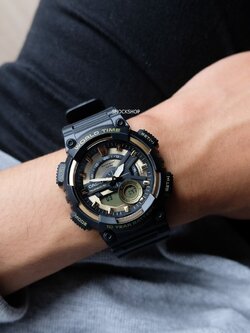 นาฬิกาผู้ชาย Casio รุ่น AEQ-110BW-9AV คาสิโอ