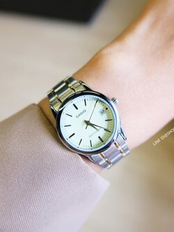 นาฬิกาผู้หญิง Casio รุ่น LTP-V002SG-9A คาสิโอ