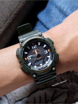 นาฬิกาผู้ชาย Casio รุ่น AQ-S810W-3AV คาสิโอ