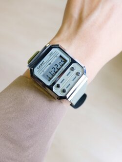 นาฬิกาข้อมือ Casio รุ่น A100WEF-3A คาสิโอ