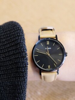 นาฬิกาผู้หญิง Casio รุ่น LTP-VT02BL-1A คาสิโอ