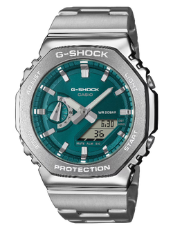 CASIO G-SHOCK นาฬิกาผู้ชาย รุ่น GM-2110D-3A1 ซีรีส์ 2100 G-STEEL จีช็อค