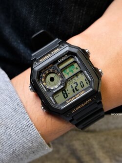นาฬิกา CASIO รุ่น AE-1200WH-1BVDF คาสิโอ
