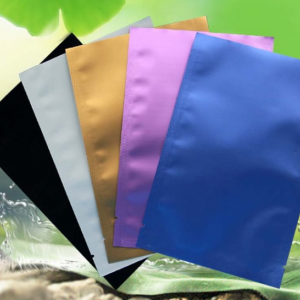 B23 ถุงฟอยด์สี ซีล 3 ด้าน ไม่ซิป สีทอง/ดำ/ขาว/ม่วง/น้ำเงิน/เขียว/แดง