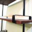 ชั้นวางของติดผนังโครงเหล็กดัดสไตล์ Loft 3 ชั้น