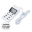 ที่ชาร์จอุปกรณ์ USB 8 ช่อง จอ LCD Full Display USB Charger 8 Port