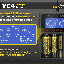 เครื่องชาร์จถ่านอัจฉริยะ และวัดความจุแบตเตอรี่ Xtar VC4