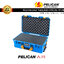 Pelican 1535 Air Carry-on Case With Foam - Blue/Yellow - [Limited Edition]