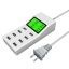 ที่ชาร์จอุปกรณ์ USB 8 ช่อง จอ LCD Full Display USB Charger 8 Port
