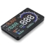 เกจวัดอัจฉริยะ HUD A8 เครื่องแสดงข้อมูล ECU รถยนต์ขึ้นบนกระจกหน้ารถ OBD2 Car HUD ใหม่ล่าสุด ของแท้ เฟิร์มแวร์ใหม่ล่าสุด จอ LCD 5.5" Car Head Up Display OBD2